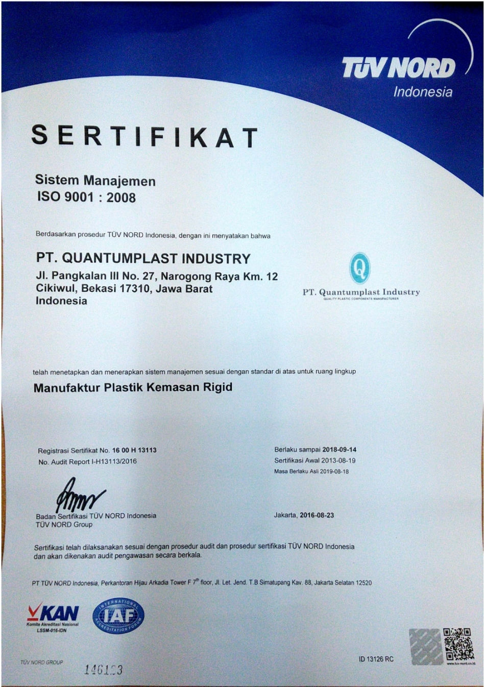 iso 9001 : 2008